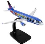 Aerosmurf vliegtuig op sokkel 1:200, Ophalen of Verzenden, Smurfen, Nieuw, Beeldje of Figuurtje