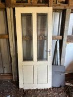 Nette binnendeur glas  in lood !, Ophalen, Gebruikt, 80 tot 100 cm, Binnendeur