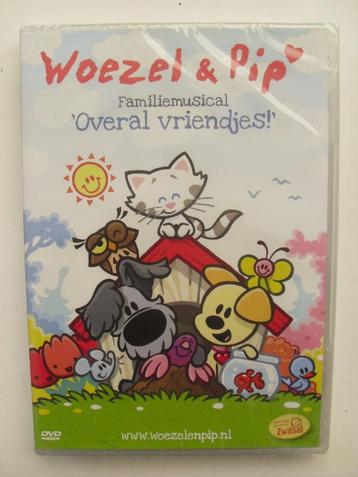 Woezel & Pip - Overal vriendjes (originele dvd) NIEUW !!!