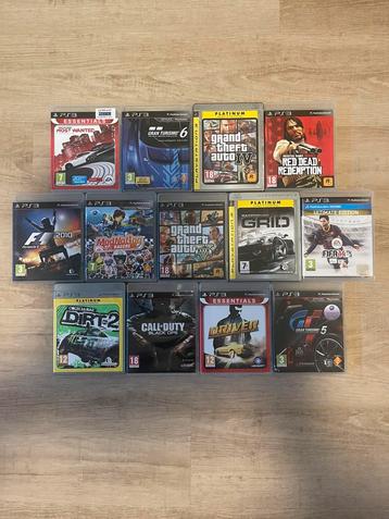 13 PlayStation 3 games spellen beschikbaar voor biedingen