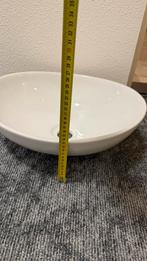 Ovale wastafel kom, Ophalen, Minder dan 50 cm, Gebruikt, Minder dan 100 cm