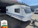 Hobby Exclusive 560 UFF Fransbed Rondzit, Caravans en Kamperen, Caravans, Schokbreker, Rondzit, Hobby, Bedrijf
