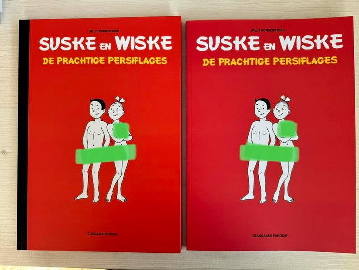 Suske & Wiske-2x De prachtige persiflages-oplage 50+prenten, Boeken, Stripboeken, Nieuw, Meerdere stripboeken, Verzenden