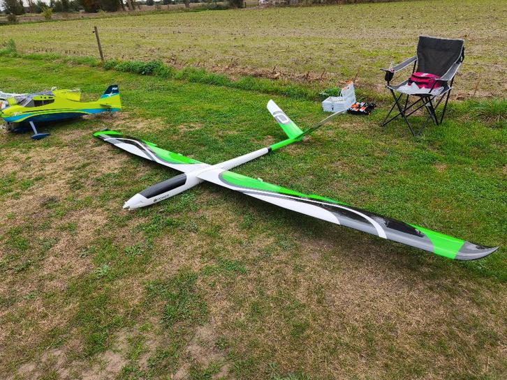 D-power Streamline 400v  compleet vliegklaar, Hobby en Vrije tijd, Modelbouw | Radiografisch | Vliegtuigen, Zo goed als nieuw