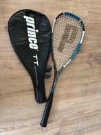 Squash racket, Sport en Fitness, Squash, Ophalen of Verzenden, Zo goed als nieuw, Met hoes