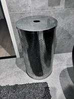 RVS wasmand met deksel, hoogte 54 cm, diameter 31 cm, 40 lit, Ophalen, Gebruikt, Overige kleuren, Overige typen