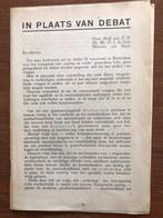 1935 NSNAP Paul Kiès: 'In plaats van debat'. Brochure met, Verzenden, Gelezen, Paul Kiès