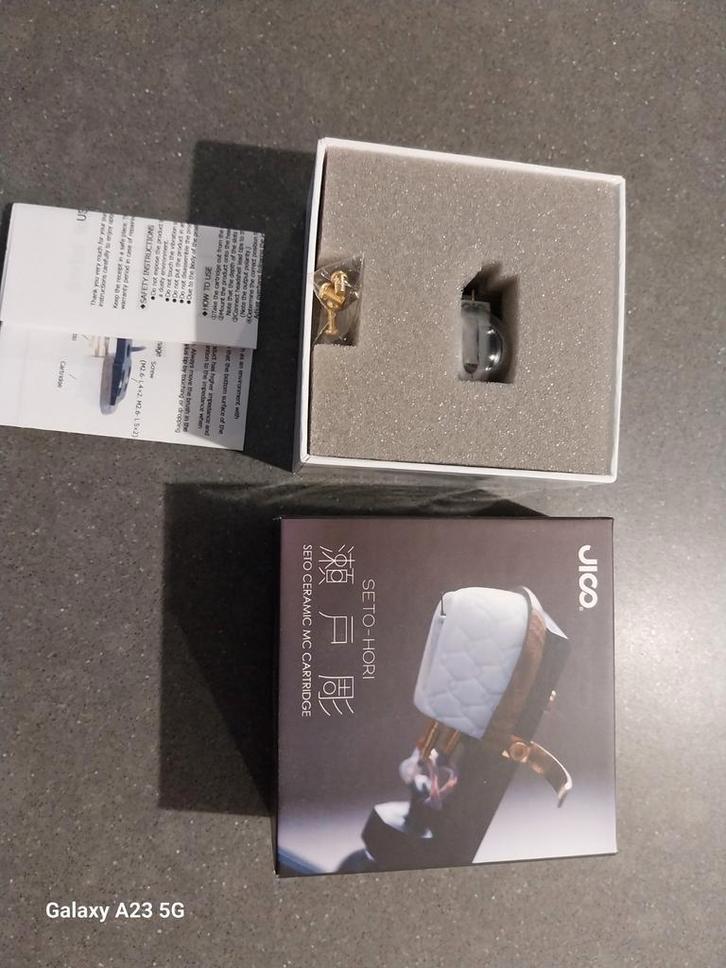 Jico Seto-Hori MC Element - Nieuw!, Audio, Tv en Foto, Platenspelers, Nieuw, Platenspeler-onderdeel, Overige merken, Ophalen of Verzenden