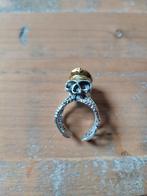 Octopus Ring - Verstelbaar!, Sieraden, Tassen en Uiterlijk, Nieuw, Dame of Heer, Zilver, IJzer of Staal