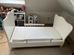 Stevig Kinderbed prinses | Wit | in goede staat, Gebruikt, Matras, 160 tot 180 cm, 85 tot 100 cm