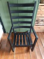 Zwarte schommelstoel, Huis en Inrichting, Stoelen, Ophalen, Zwart, Zo goed als nieuw, Eén