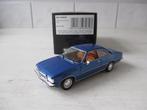 Minichamps Opel Rekord Coupe 1975 Bleu metallic Schaal 1:43, Ophalen, Nieuw, Auto, MiniChamps