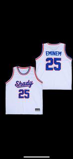 Exclusive Eminem Slim Shady basketball  -  SSLP2, Maat 48/50 (M), Wit, Nieuw, Ophalen of Verzenden