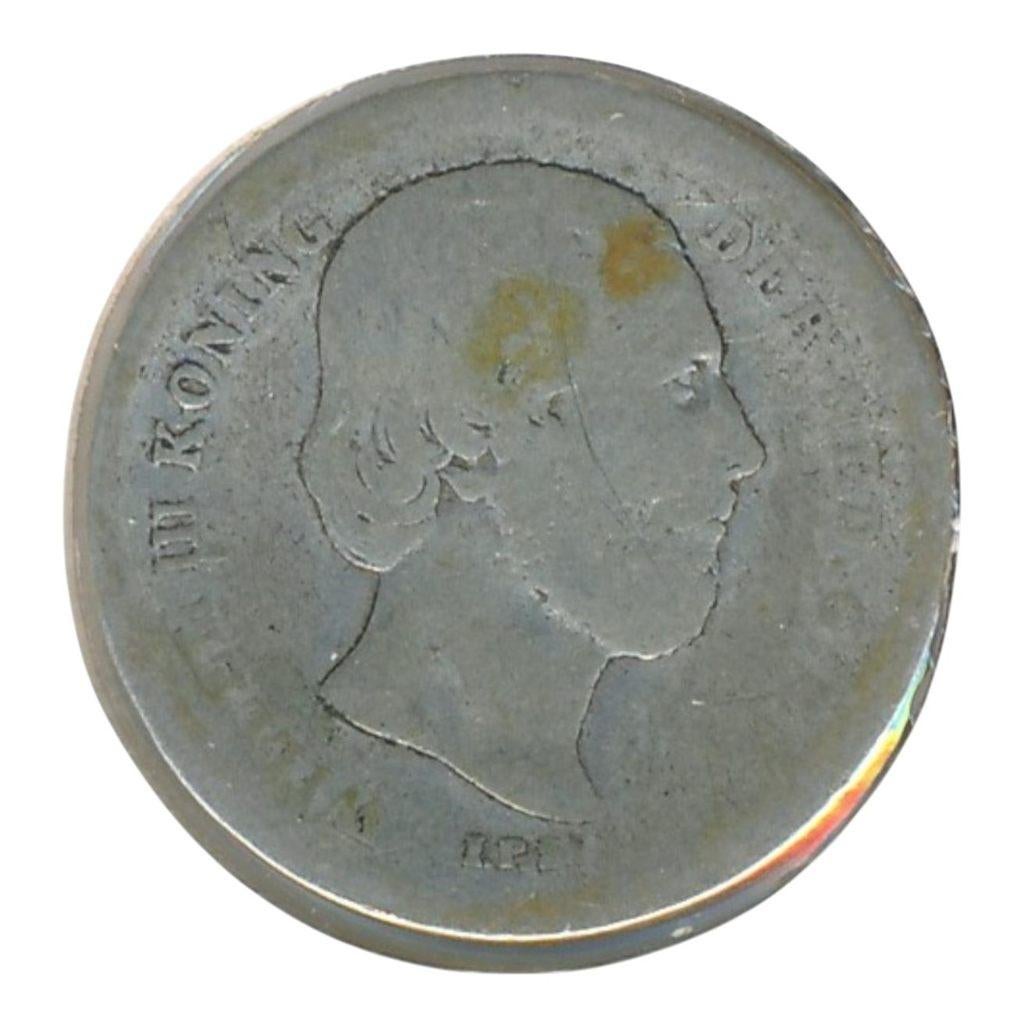 Nederland 25 Cent 19e eeuw Willem III, Postzegels en Munten, Munten | Nederland, Koning Willem III, Zilver, 25 cent, Ophalen of Verzenden