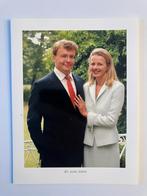 Prins Friso, Mabel Wisse Smit, bedankaart verloving 2003, Verzamelen, Koninklijk Huis en Royalty, Ophalen of Verzenden, Gebruikt