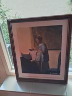 Vermeer - Brieflezend meisje aan het venster, Antiek en Kunst, Kunst | Schilderijen | Klassiek, Ophalen of Verzenden