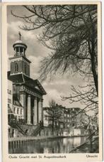 Utrecht Oude Gracht met St Augustinuskerk, Verzenden, 1940 tot 1960, Ongelopen, Utrecht