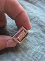 Wit gouden miljonairs ring 18 karaat, Sieraden, Tassen en Uiterlijk, Ringen, Overige kleuren, Verzenden, Heer, Zo goed als nieuw