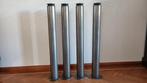4 stuks tafelpoot, Element System, 72cm/74cm - Ø 7,5cm grijs, Ophalen, Tafelpoot, Minder dan 50 cm, 50 tot 100 cm