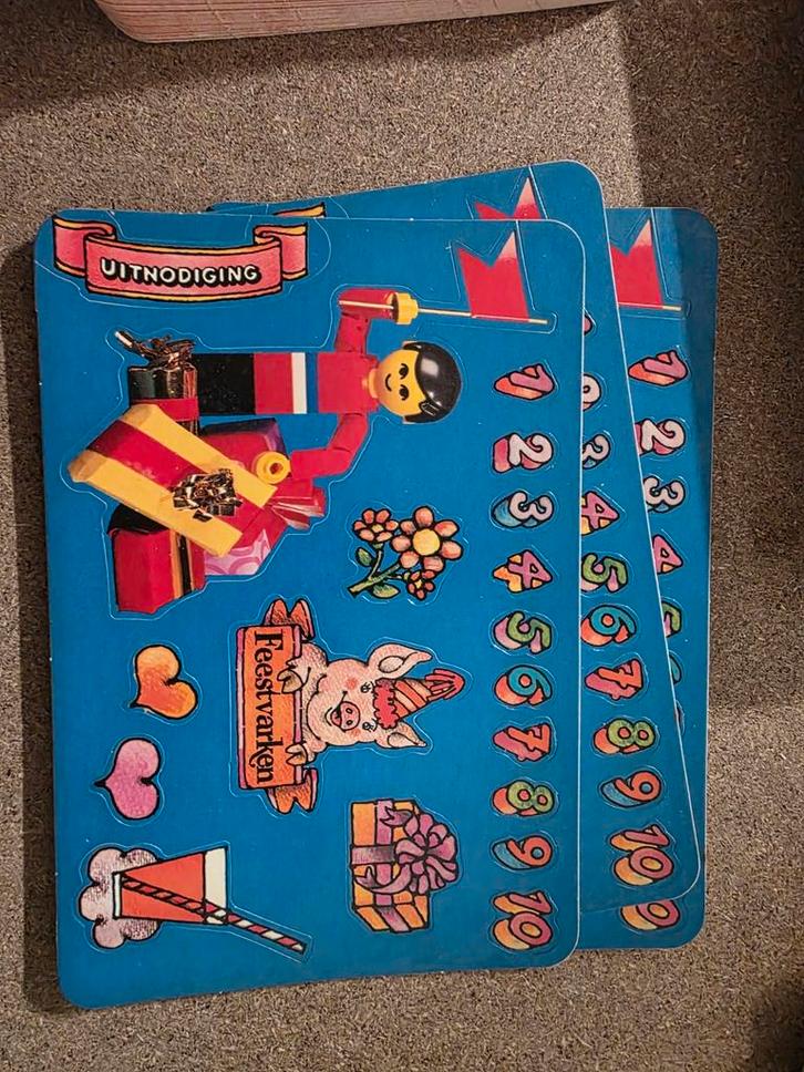 Diverse LEGO Ansichtkaarten & Stickervellen, Kinderen en Baby's, Speelgoed | Duplo en Lego, Nieuw, Lego, Complete set, Ophalen of Verzenden