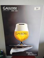 Gauloise Bier reclamebord, Ophalen of Verzenden, Nieuw, Reclamebord, Plaat of Schild, Overige merken