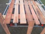 Hardhouten planken voor bv een buitenkeuken of landelijk hek, Doe-het-zelf en Verbouw, Hout en Planken, Ophalen, Minder dan 25 mm
