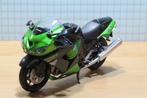 Kawasaki ZZR1400 ZX14 1:12 57433 black/green, Nieuw, 1:9 t/m 1:12, Motor, New-Ray GmbH