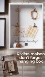 Rivièra maison don't forget hanging box, Huis en Inrichting, Woonaccessoires | Wanddecoraties, Ophalen of Verzenden