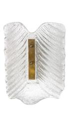 Fischer Leuchten vintage wandlamp frosted glas, Ophalen of Verzenden, Zo goed als nieuw, Glas