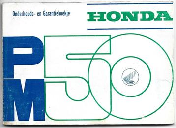 Honda PM50 handleiding instructieboek (7240z) bromfiets beschikbaar voor biedingen