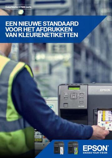 Epson ColorWorks C7500, cutter disp USB Ethernet C31CD84012 beschikbaar voor biedingen