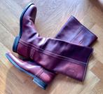 Stoere lederen laars, maat 39., Ophalen of Verzenden, Zo goed als nieuw, Zwart, Hoge laarzen