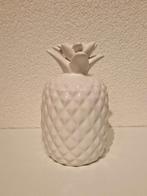 Witte porseleine ananas, Verzenden, Zo goed als nieuw