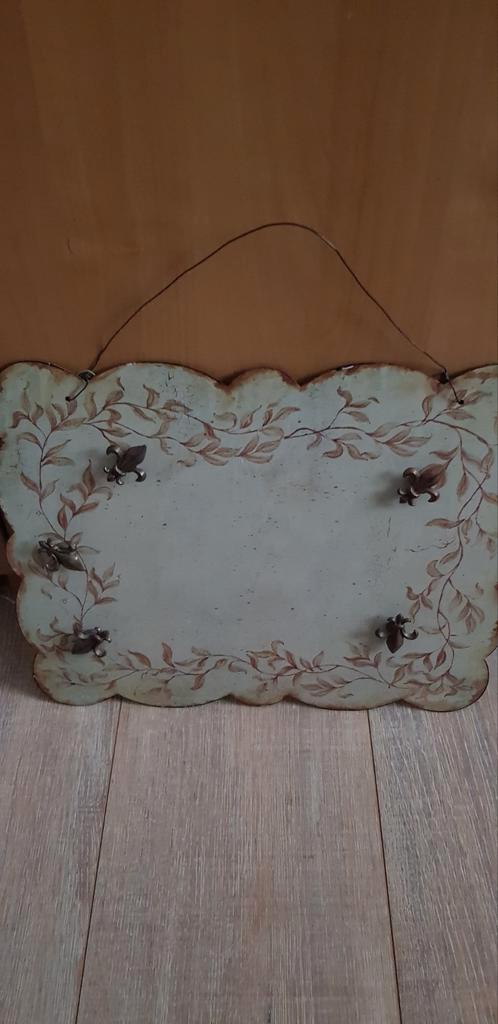 Magnetisch Memobord Metaal Lichtgroen 34x28cm, Huis en Inrichting, Woonaccessoires | Wanddecoraties, Zo goed als nieuw, Ophalen of Verzenden