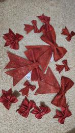 Kerstboom strikken rood kerstballen kerstartikelen kerstlamp, Diversen, Kerst, Ophalen, Nieuw