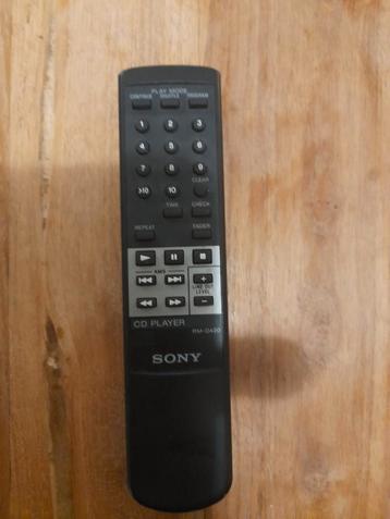 Sony cd player afstandsbediening RM-D420 beschikbaar voor biedingen