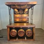 Huisbar Tuinbar Mangohout 1,84 m Art. Nr.: 26456A, Huis en Inrichting, Ophalen, Zo goed als nieuw