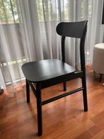 4 eetkamer stoelen, Huis en Inrichting, Ophalen, Zwart, Zo goed als nieuw, Vier
