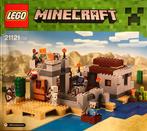 Lego Minecraft - woestijnuitkijkpost - 21121, Kinderen en Baby's, Speelgoed | Duplo en Lego, Ophalen, Zo goed als nieuw, Complete set