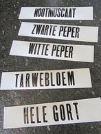 etiketten, Verzenden