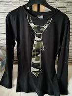 Stoer shirt met stropdas print - Scamps & Boys, Ophalen of Verzenden, Zo goed als nieuw, Scamps & Boys, Jongen