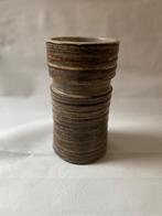 Mid Century/Retro/60s Zware keramiek chamotte stijl, Ophalen, Gebruikt, Overige kleuren, Aardewerk of Porselein