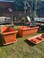 Beloembakken/plantenbakken, Tuin en Terras, Bloembakken en Plantenbakken, Ophalen of Verzenden, Zo goed als nieuw, Rond, Minder dan 60 cm
