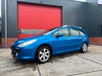 Peugeot 307 2.0 16V SW 2007 Blauw nieuwe apk, Auto's, 65 €/maand, 4 cilinders, Blauw, Origineel Nederlands