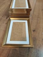 5 Gouden Fotolijsten - 20x15cm, Ophalen of Verzenden