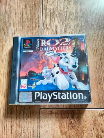PS1 spel - Disney's 102 dalmatiërs puppy's reddingsactie  beschikbaar voor biedingen