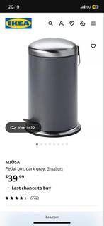 Prullenbak - Zo goed als nieuw!, Huis en Inrichting, Woonaccessoires | Prullenbakken, Met pedaal, Ophalen of Verzenden, Zo goed als nieuw