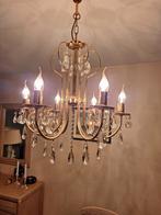 Goudkleurige Barok Lamp, Ophalen, Gebruikt, Glas, Barok