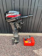Mercury 8 pk  2-takt inclusief tank, Watersport en Boten, Ophalen, Gebruikt, 5 tot 10 pk, Buitenboordmotor