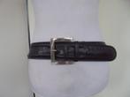Nappa lederen dames riem, zwart, 1.07 m, 95 tot 105 cm, Verzenden, Zo goed als nieuw, Riem of Ceintuur